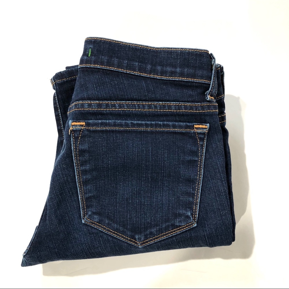 J Brand Low Rise Stretch Pencil Leg Jeans In Ink